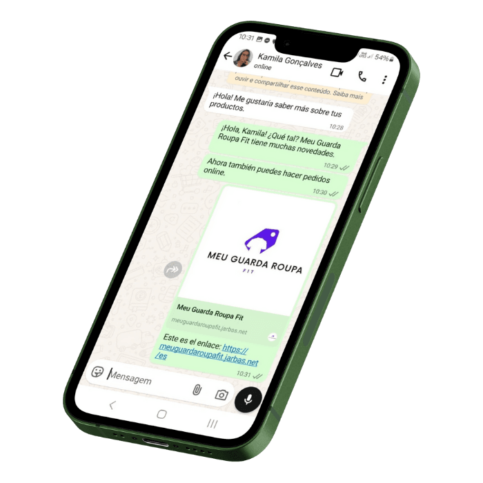 Venda directamente por WhatsApp y reciba pagos en línea