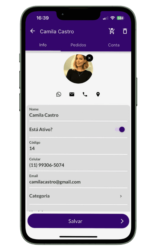 App para Cadastro de Clientes