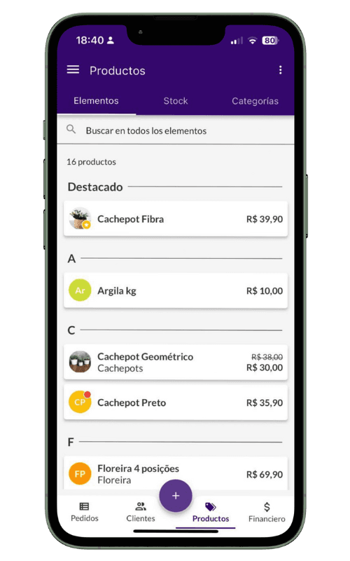 Control de inventario
