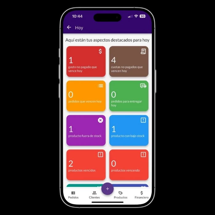 Resumen diario de Jarbas con alertas para gastos, pedidos y stock